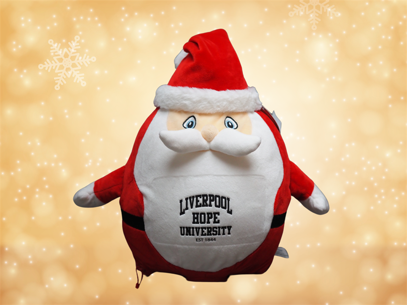 LHU Santa Mascot